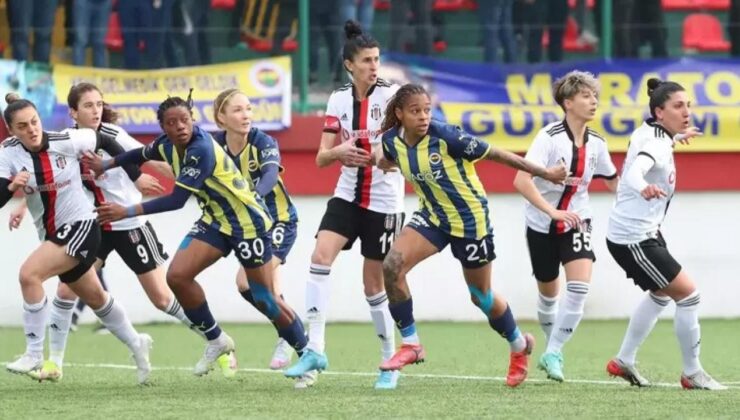 Bayan futbolu derbisinde Fenerbahçe, yarın Beşiktaş’ı konuk edecek