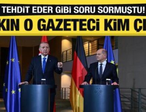 Cumhurbaşkanı Erdoğan’a soru soran Alman Gazeteci bakın kim çıktı?
