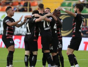 Gaziantep FK, Alanya’da fişi birinci yarıda çekti!