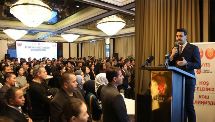 YTB, Kırgızistan’da Türkiye mezunlarını bir ortaya getirdi