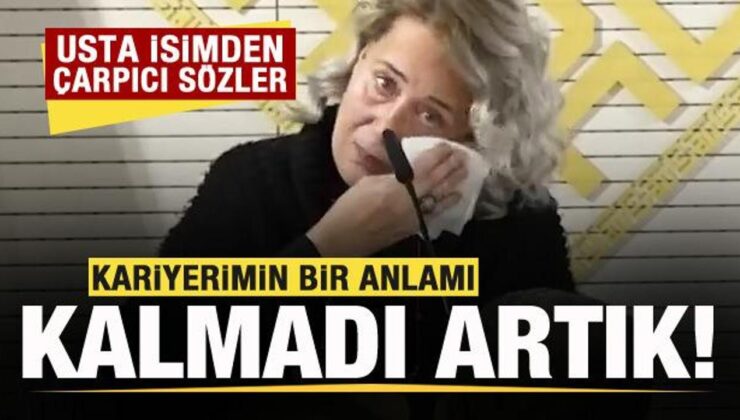 Ayçin Kantoğlu’ndan çarpıcı kelamlar: Mesleğimin bir manası kalmadı artık