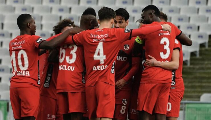 Gaziantep FK İstanbul’da 3 golle kazandı