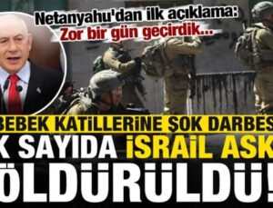İsrail’e şok darbesi: Çok sayıda asker öldü! Netanyahu’dan açıklama: Güç bir gün geçirdik