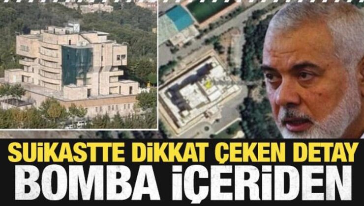 Haniye nasıl vuruldu! Bomba içeriden…
