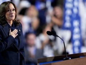 Harris resmen aday! Dikkat çeken Gazze ve Ukrayna çıkışı