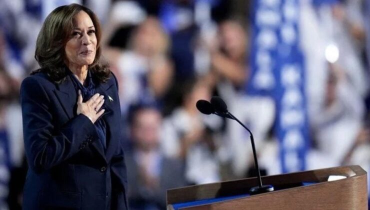 Harris resmen aday! Dikkat çeken Gazze ve Ukrayna çıkışı