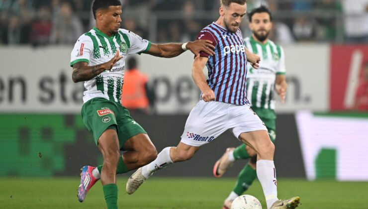 İsviçre’de sessiz gece! Trabzonspor tıp talihini rövanşa bıraktı