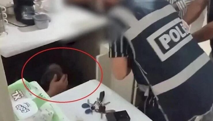 16 yıl mahpusla aranan hükümlü, konutundaki kapalı bölmede yakalandı