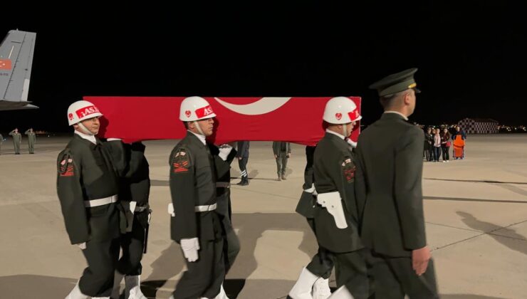 Ispartalı şehidin naaşı memleketine getirildi