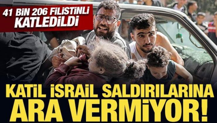 Katil İsrail ataklarına orta vermiyor: 2’si çocuk 6 Filistinli öldü