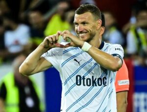 37’lik Dzeko fevkalade istatistiklere imza attı!