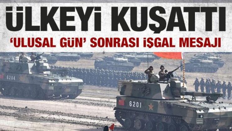 Çin’den Tayvan’ı kuşatan hamle! Ordudan kapsamlı ileti