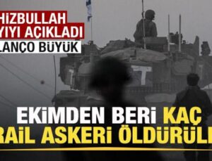 Ekimden beri kaç İsrail askeri öldürüldü? Hizbullah sayıyı açıkladı! Savaşın bilançosu