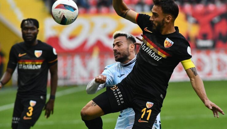 Kayseri’de gol sesi çıkmadı