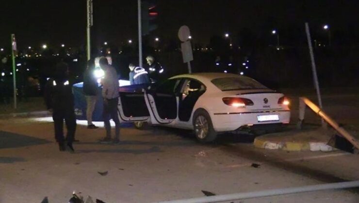Adana’da uygulama noktasında arabanın çarptığı polis şehit oldu