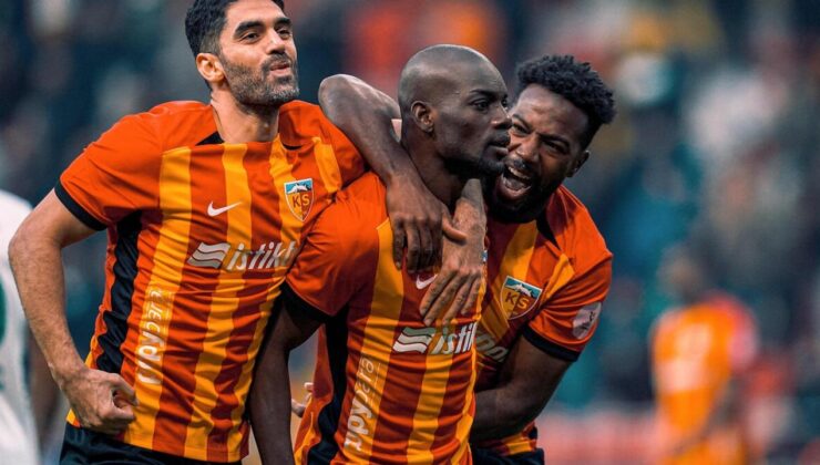 Kayserispor, Alanyaspor’a baht tanımadı!