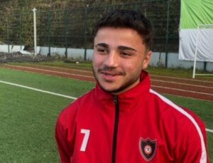 55 metreden gol atan genç futbolcu: Kendime güvendim!