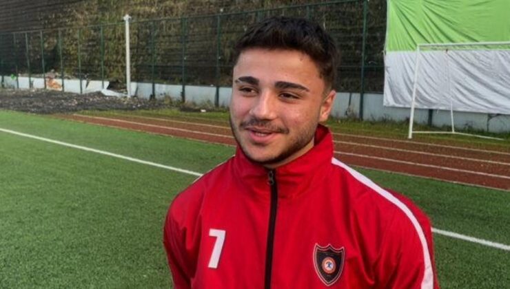 55 metreden gol atan genç futbolcu: Kendime güvendim!