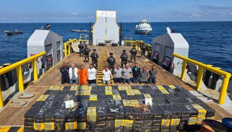 El Salvador’dan Pasifik’te operasyon! 6 tondan fazla kokainin ele geçirdi