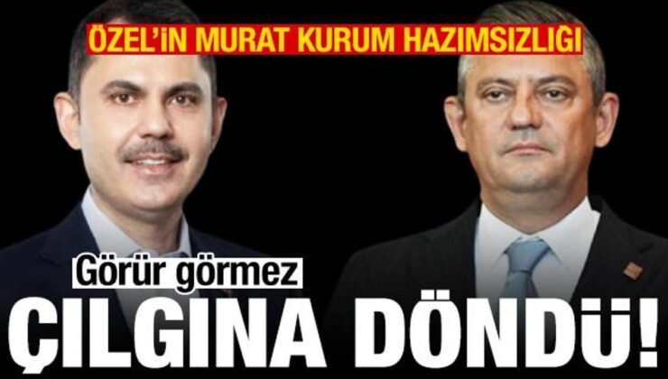 Özel’in Murat Kurum rahatsızlığı: Bunlar söylemlerimle çelişiyor