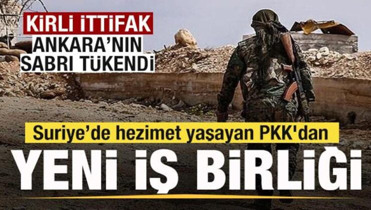 Suriye’de hezimet yaşayan terör örgütü PKK’dan yeni iş birliği! Kirli ittifak