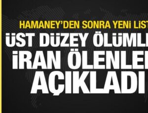 ABD-İsrail vurdu! İran vefatları açıklamaya başladı