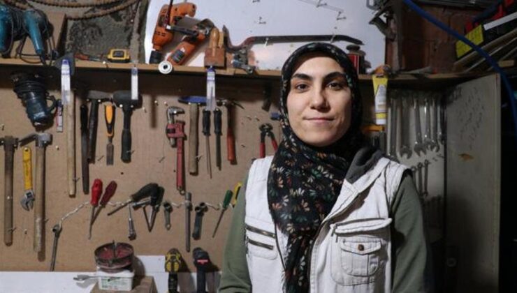 Eşine yardım ederek başladı: Kesimde tabuları yıktı. Artık kendi işinin işvereni