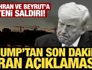 İsrail ordusu peş peşe duyurdu: Beyrut ve Tahran’ı amaç aldık! Trump’tan açıklama