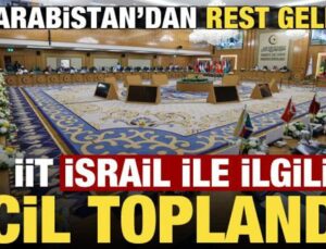 Son dakika: İİT, İsrail ile ilgili acil toplandı! Suudi Arabistan’dan rest geldi