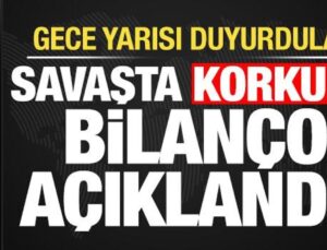 Son dakika: Savaşta fecî bilanço açıklandı! Gece yarısı duyurdular…