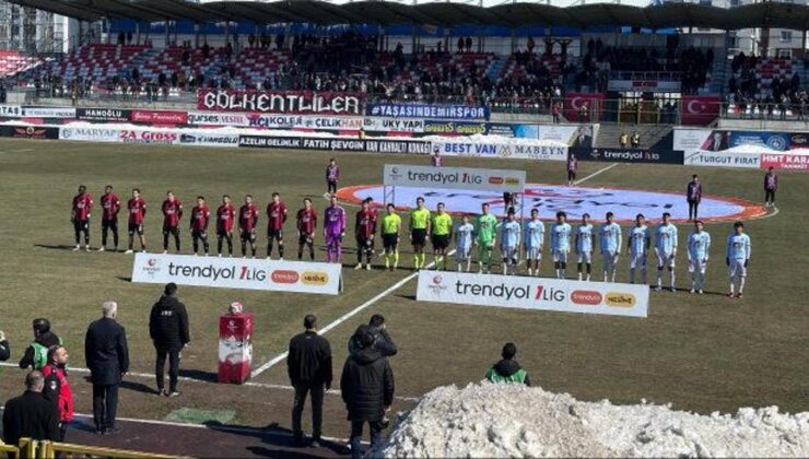 TFF 2. Lig’e düşen takım 1. Lig’de tek golle kaybetti