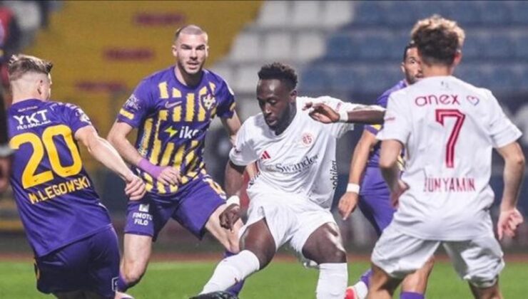 Antalyaspor-Eyüpspor! Birinci gol geldi | CANLI