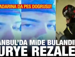 Bu kadar da olmaz! İstanbul’da mide bulandıran kurye rezaleti