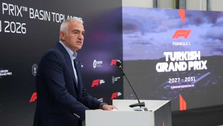 Kültür ve Turizm Bakanı Mehmet Nuri Ersoy Formula 1 hakkında ayrıntıları verdi!