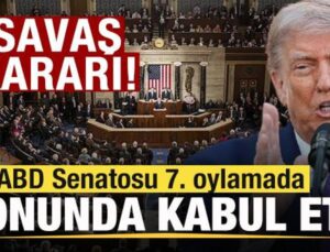 ABD Senatosundan son dakika savaş kararı! Sonunda kabul edildi!