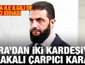 Ahmed Şara iki kardeşini vazifeden aldı! Şara’yla ilgili de NATO tezi