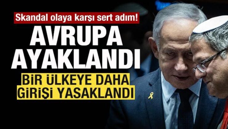 Avrupa ayaklandı! Skandala sert tepki! Bir ülke daha Ben-Gvir’in ülkeye girşini yasakladı