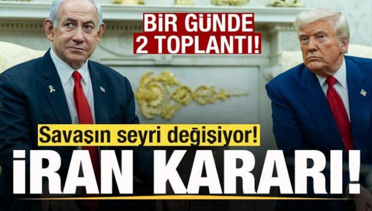 İran-ABD savaşının seyri değişiyor! Bir günde iki toplantı! ‘Çok farklı olacak’ tehdidi!