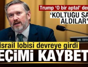 İsrail lobisi devreye girdi! Seçimi kaybetti: Birinci açıklama: Koltuğu satın aldılar