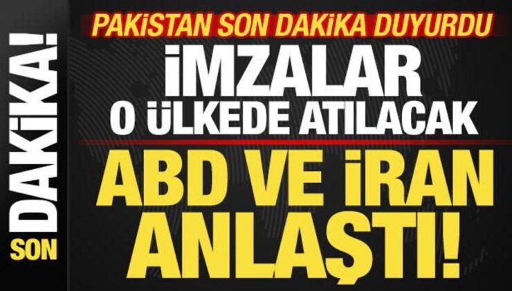 Pakistan son dakika duyurdu! ABD ve İran resmen anlaştı! İmzalar o ülkede atılacak