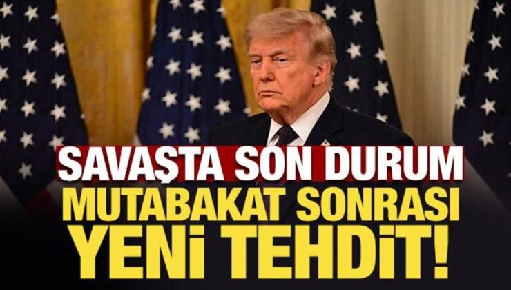 Savaşta son durum: Trump bir hududum yok diyerek tehdit etti!