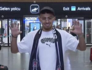 Beşiktaş’ın yeni transferi İstanbul’a geldi!