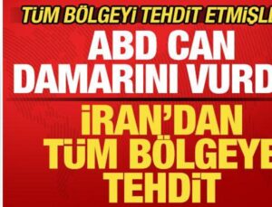 İran’dan son dakika açıklaması! Tüm bölge ülkelerine tehdit! ABD can damarını vurdu!