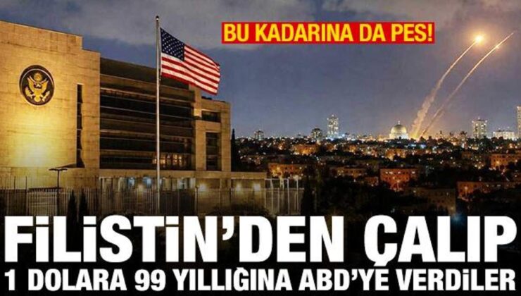 İsrail, Filistinlilerden çaldığı araziyi 1 dolara 99 yıllığına ABD’ye verdi