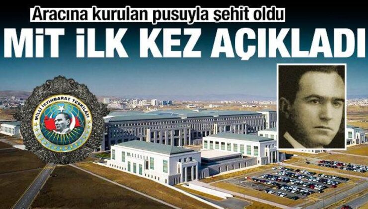 MİT birinci kere paylaştı: Aracına kurulan pusuyla şehit oldu