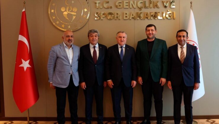 1. Lig grubundan Bakan Bak’a ziyaret