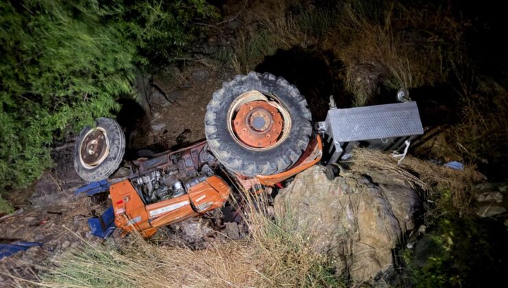 Osmaniye’de traktör dereye yuvarlandı: 2 meyyit