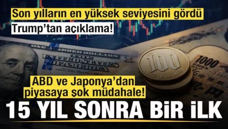 Son yılların en yüksek düzeyini gördü! ABD ve Japonya’dan piyasaya şok müdahale!